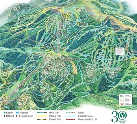 Deer Valley Trail Map