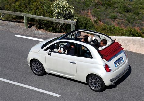 Fiat 500 cc • Group L. Cabriolet • Cars • Justrentals