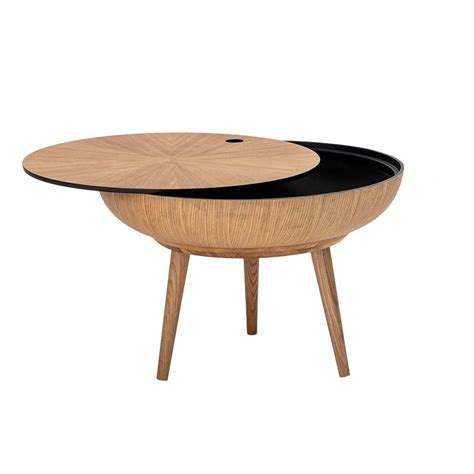 Round coffee table Ronda : Bloomingville coffee table in oak