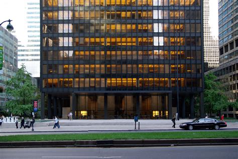 Seagram Building, New York City, New York (in collaboration with Mies van der Rohe; 1956 ...