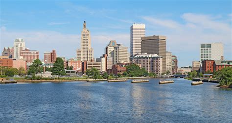 Panoramic skyline of Providence, Rhode Island