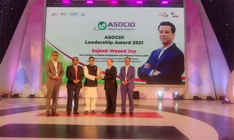 Sajeeb Wazed Joy gets ASOCIO Leadership Award | News Flash