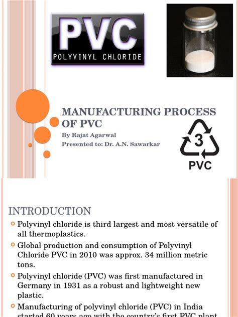 Polyvinyl Chloride (PVC) | Polyvinyl Chloride | Polymerization