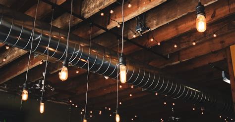 Black Pendant Lamps · Free Stock Photo