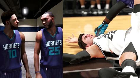 NBA 2k15 MyCAREER Gameplay - First Official Game in the NBA! Career Ending Injury for Splitter ...