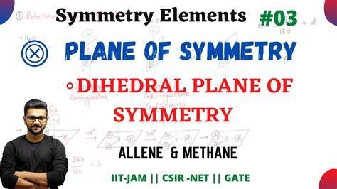 Dihedral Plane Of Symmetry | Allene Molecule | Group Theory | Symmetry ...