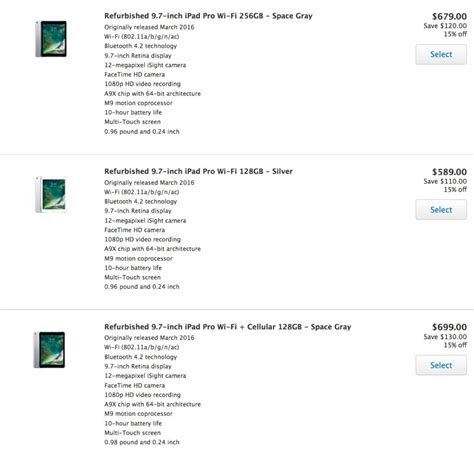 iPad Pro Refurbished Models Can Now Be Picked up on Apple’s Website