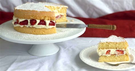 Easy Sponge Cake Recipe - Just a Mum