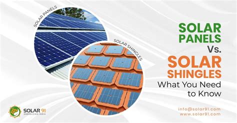 Solar Panels Vs. Solar Shingles: What You Need to Know – Solar91