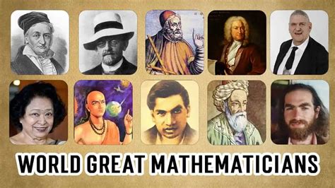 Math - Math- Famous Mathematicians - (Luckman) - LibGuides at Mount St. Joseph High School