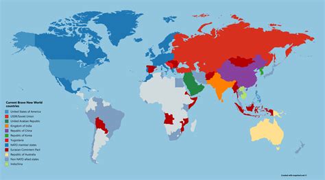 Brave New World Map in Colmaton: Brave New World| World Anvil
