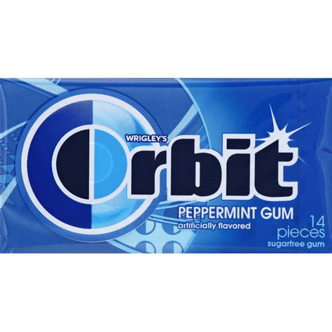 Orbit Sugar-Free Peppermint Gum (14 ct) - Instacart