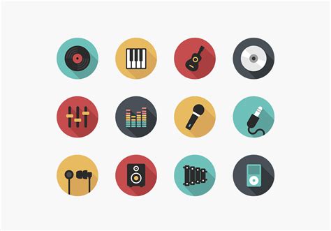 Music Icon PSD Pack - Free Photoshop Brushes at Brusheezy!