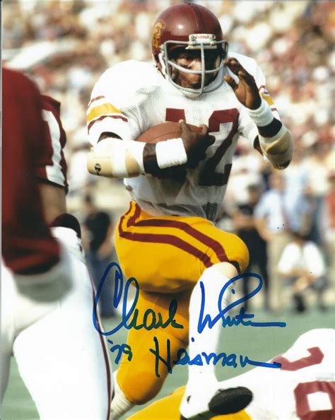 Autographed CHARLES WHITE 8X10 USC photo - Main Line Autographs