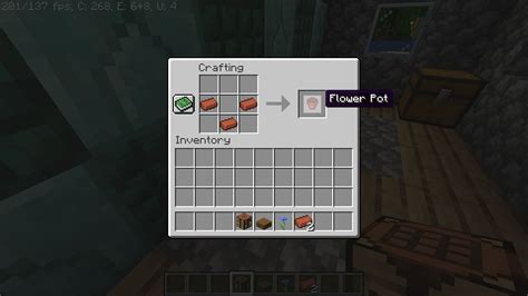 How do flower pots work in Minecraft 1.19 update