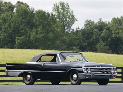 1961, Ford, Galaxie, X l, 401, Sunliner, Convertible, Classic, Muscle Wallpapers HD / Desktop ...