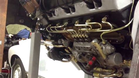 Mercedes Benz 300sl Roadster Engine - YouTube