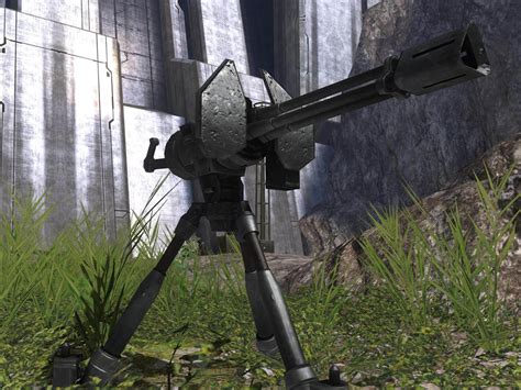AIE-486H heavy machine gun - Weapon - Halopedia, the Halo wiki