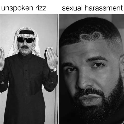 Unspoken Rizz vs. Sexual Harassment (Meme) | Unspoken Rizz vs. Sexual Harassment | Know Your Meme