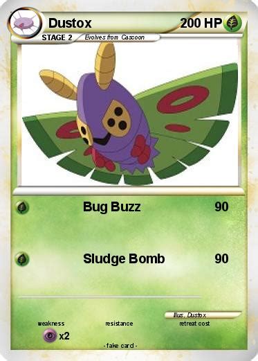 Pokémon Dustox 23 23 - Bug Buzz - My Pokemon Card