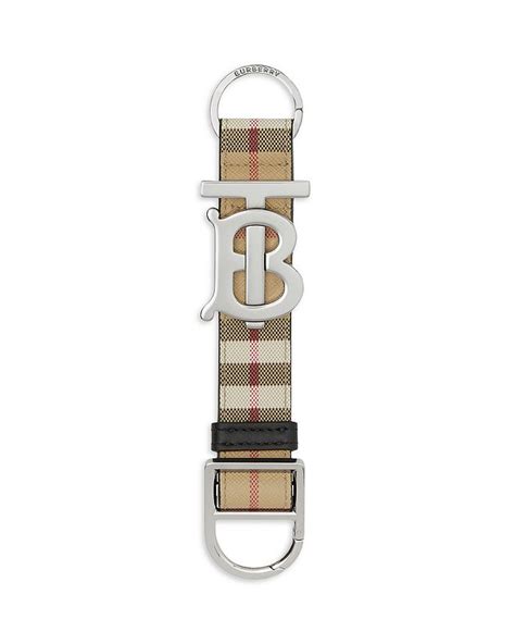 Burberry Monogram Motif Vintage Check Key Ring | Bloomingdale's