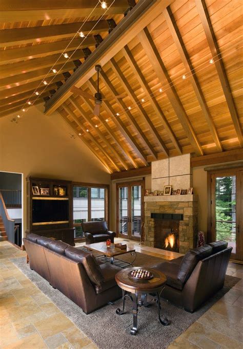 Vaulted Wood Ceiling Lighting : 19 Stunning Wood Ceiling Design Ideas To Spice Up Your ...