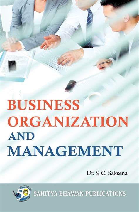 Business Organization & Management B.Com Part I - Dr SC Saksena