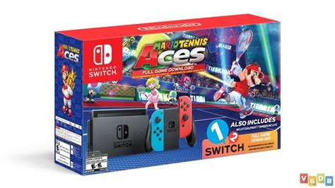 Nintendo Switch: Mario Tennis Aces Edition - VGDB - Vídeo Game Data Base