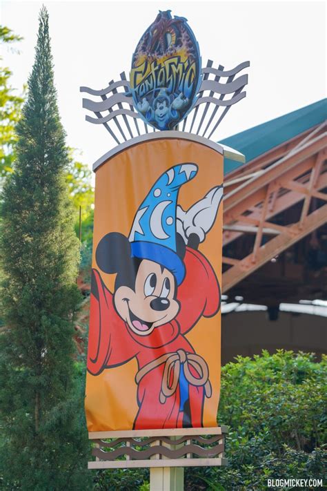 Fantasmic Character Banners Refreshed at Disney's Hollywood Studios