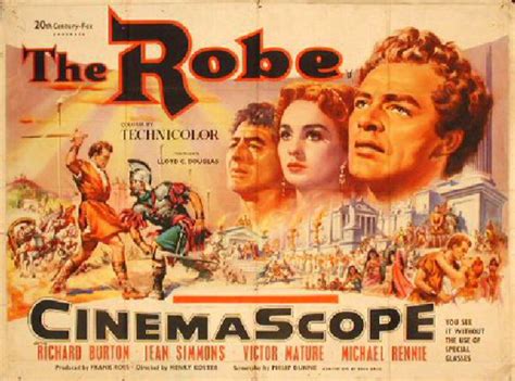 The Robe Original 1953 British Quad Movie Poster - Posteritati Movie Poster Gallery