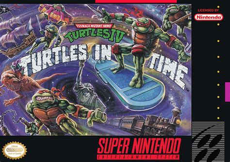 Teenage Mutant Ninja Turtles IV SNES Super Nintendo