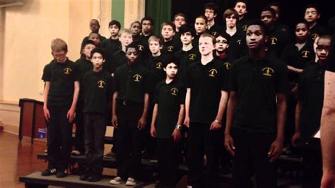 Blair Middle School Mens Choir Feb 7 2012.mov - YouTube