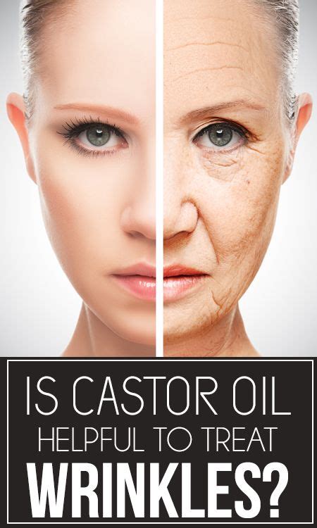 How To Use Castor Oil To Remove Wrinkles | Oils for skin, Face wrinkles, Castor oil for face