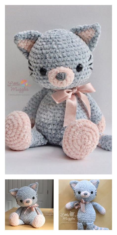 Free Amigurumi Cute Cat Crochet Pattern – Amigurumi – Amigurumi Free ...