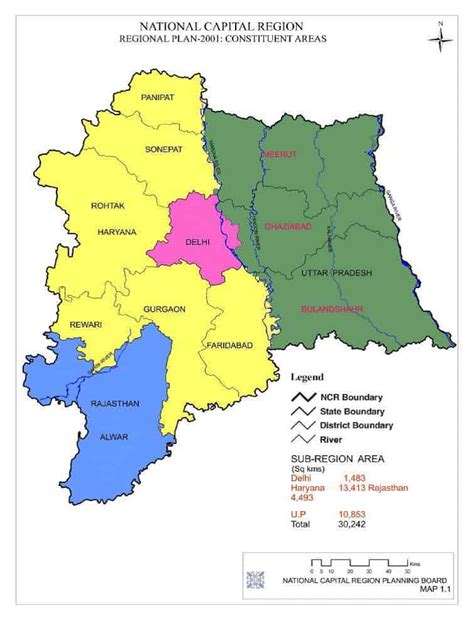 NCR Regional Plan - National Capital Region 2021 | India | Planning Tank®