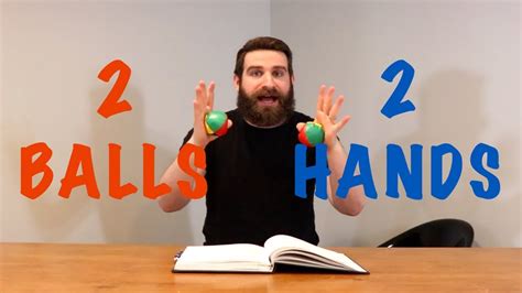 JUGGLING 2 BALLS WITH 2 HANDS - Important Skill - YouTube