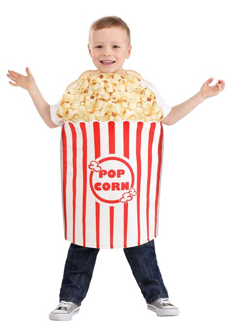 Bucket of Popcorn Toddler Costume