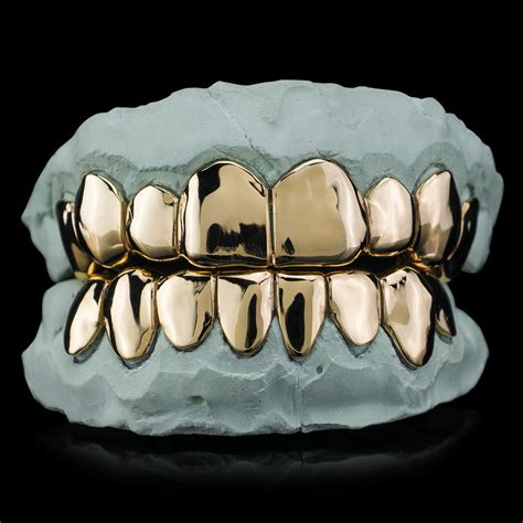 Buy Custom-Fit Solid Sterling Silver Grillz - Custom Gold Grillz