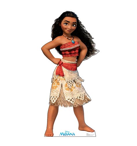 Buy Cardboard People Moana Life Size Cardboard Cutout Standup - Disney ...