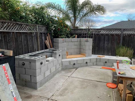 How To Build A Cinder Block Outdoor Kitchen | Storables