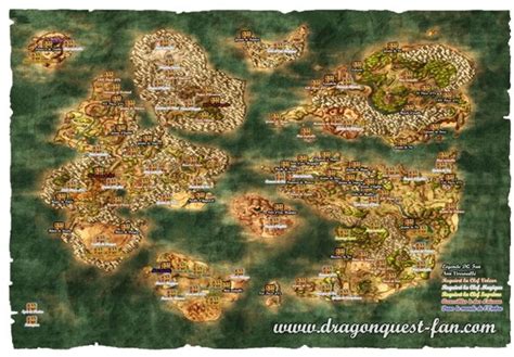 Dragon Quest 11 World Map - Maping Resources