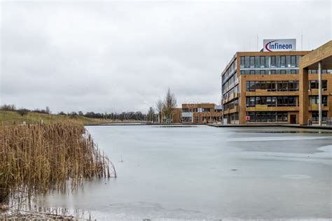 Neubiberg , Germany - February 16 2018 : Infineon is Controlling Their ...