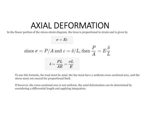 Axial deformation and the osmosis of financial - In the linear portion ...