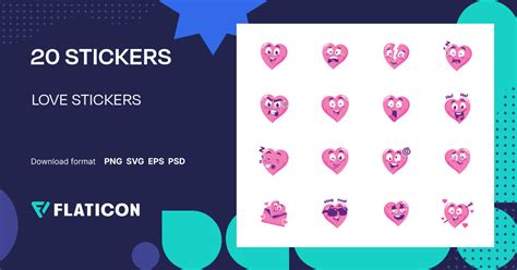 Pack of free LOVE STICKERS stickers (SVG, PNG) | Flaticon