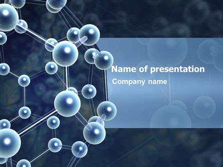 Molecular Structure Presentation Template for PowerPoint and Keynote | PPT Star