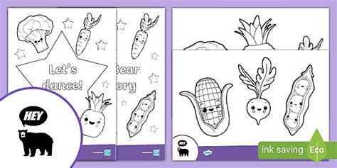 FREE! - Hey Bear Sensory: Colouring Pages - Twinkl