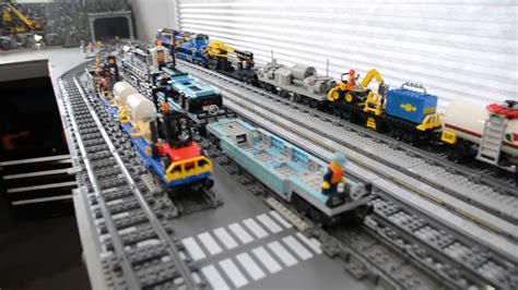 Lego Train Yard update # 9 September 12th 2018 - YouTube