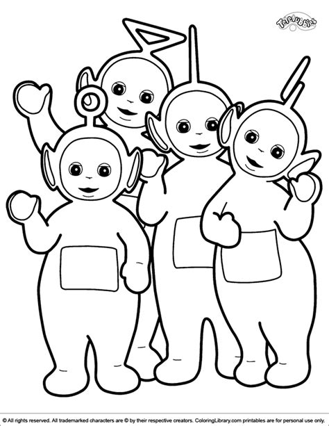 Teletubbies Coloring Pages