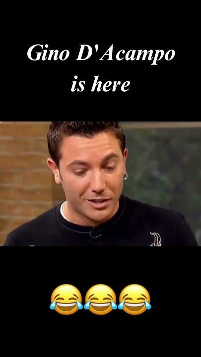 Gino D'Acampo funny moments on TV - YouTube