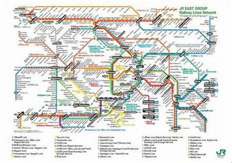 Yokohama Train Map English